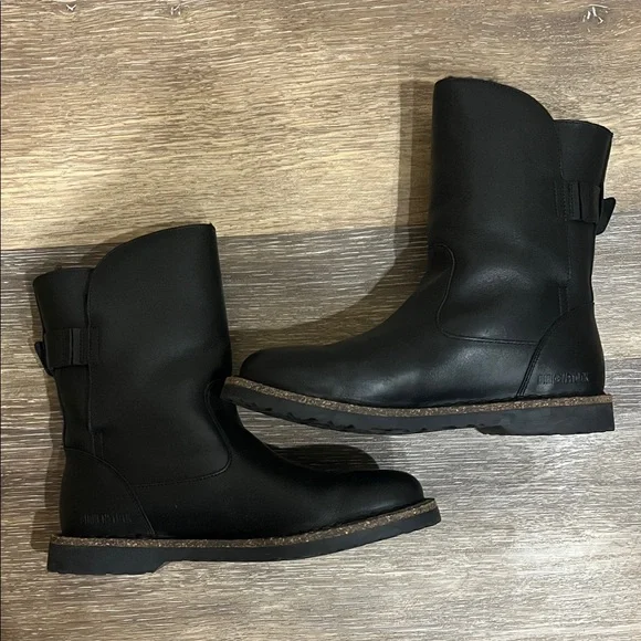 Birkenstock Black Leather Boots - Picture 14 of 16